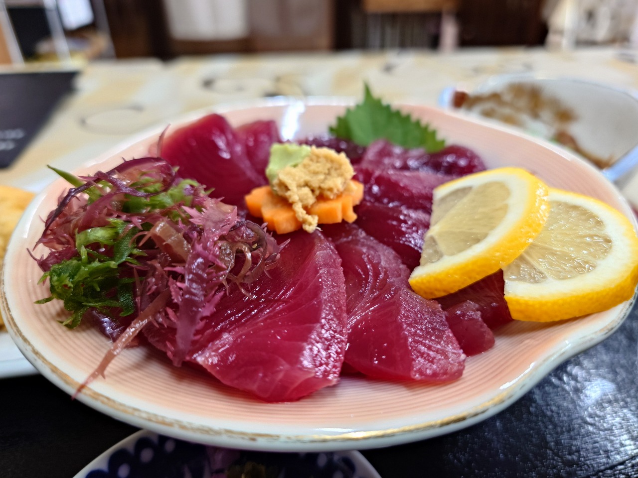 枕崎で食べた鰹の定食